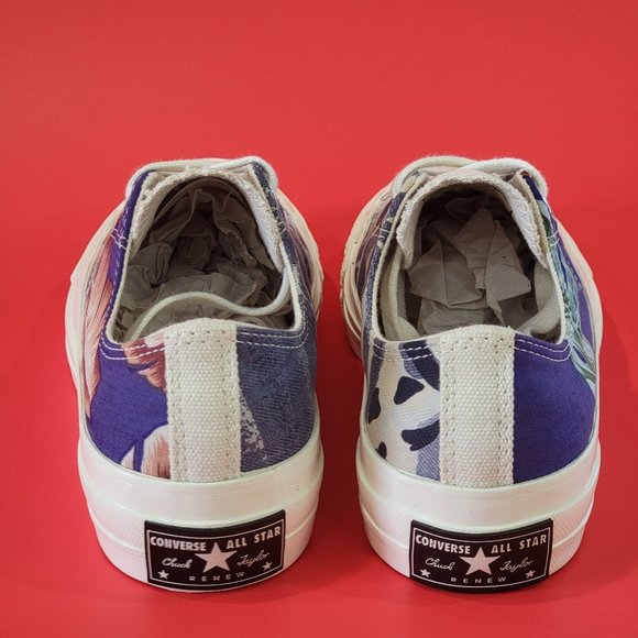 Converse Chuck 70 Low 'Tropical Shirt' Sneaker NWT - Picture 4 of 5